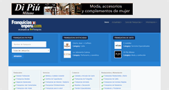 Desktop Screenshot of franquiciasenperu.com